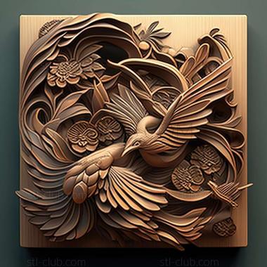 3D model japanese art (STL)